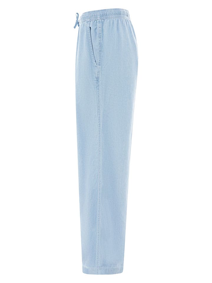 Zwillingsherz Hellblau 6656088 Stoffhose in Hellblau - 2
