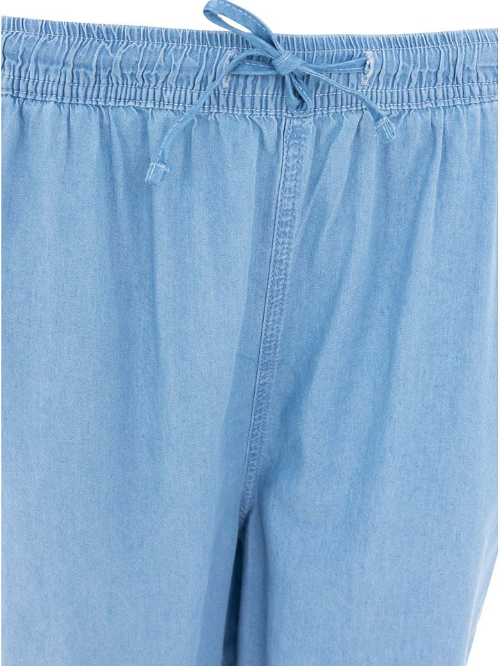 Zwillingsherz Hellblau 6656088 Stoffhose in Hellblau - 4