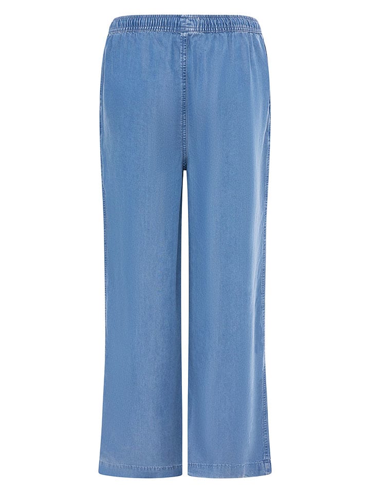 Zwillingsherz Blau 5455141 Stoffhose in Blau - 2