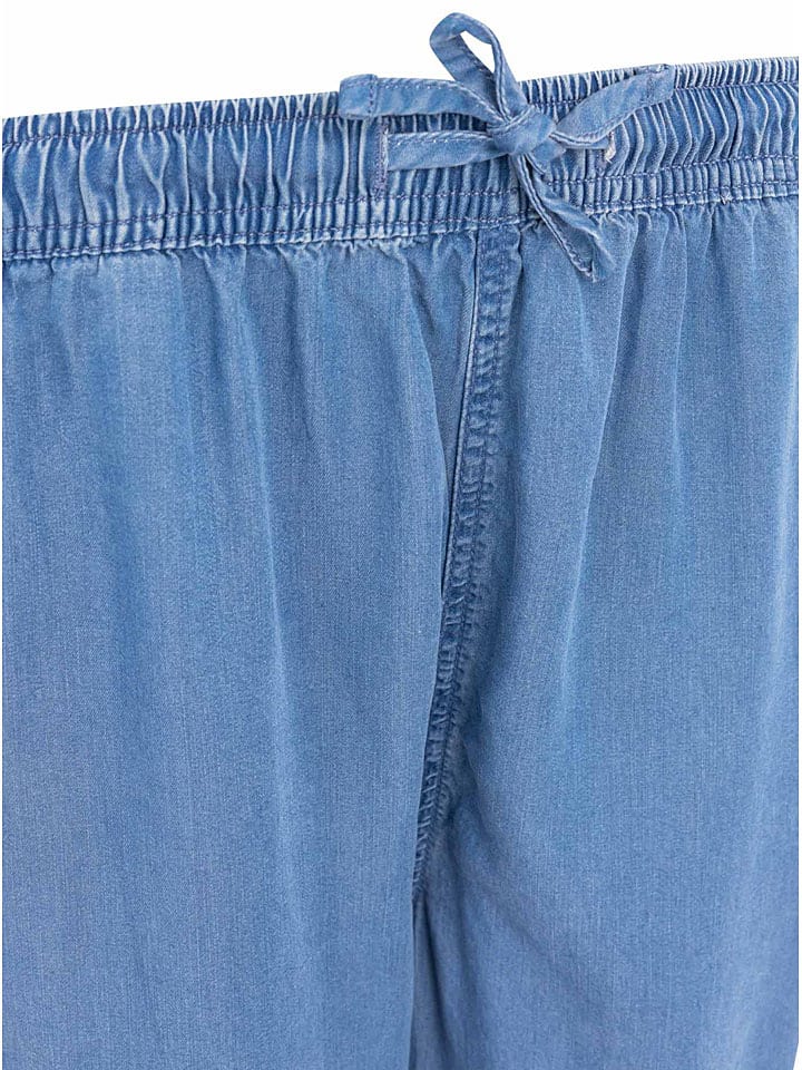 Zwillingsherz Blau 5455141 Stoffhose in Blau - 3