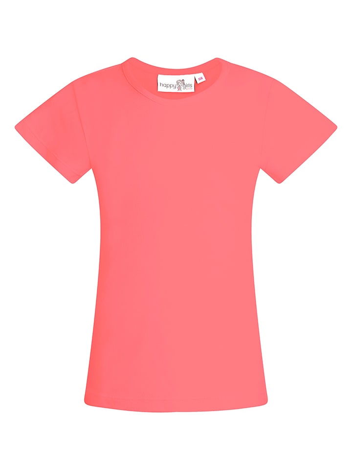 Tričko happy girls by Eisend Neonkoralle 2919810 Shirt in Neonkoralle - 1
