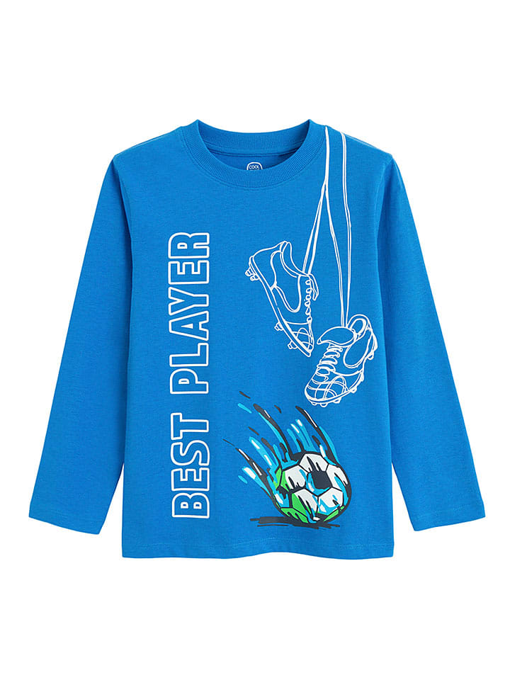 Tričko COOL CLUB Blau 7477577 Longsleeve in Blau - 1