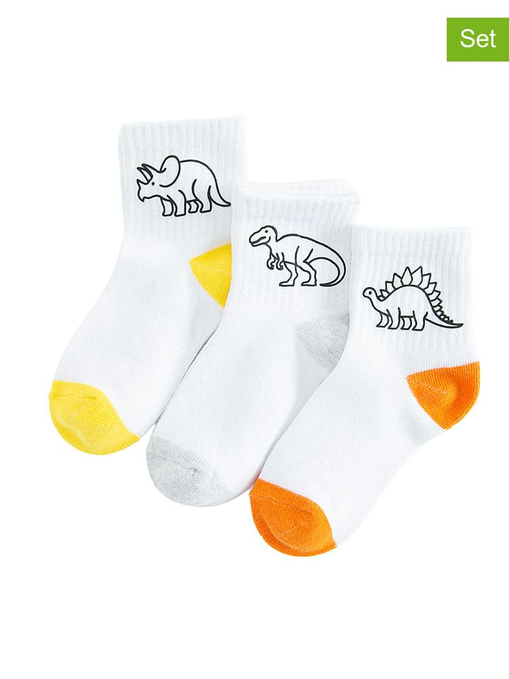 COOL CLUB Weiß 408823 3er-Set: Socken in Weiß - 1