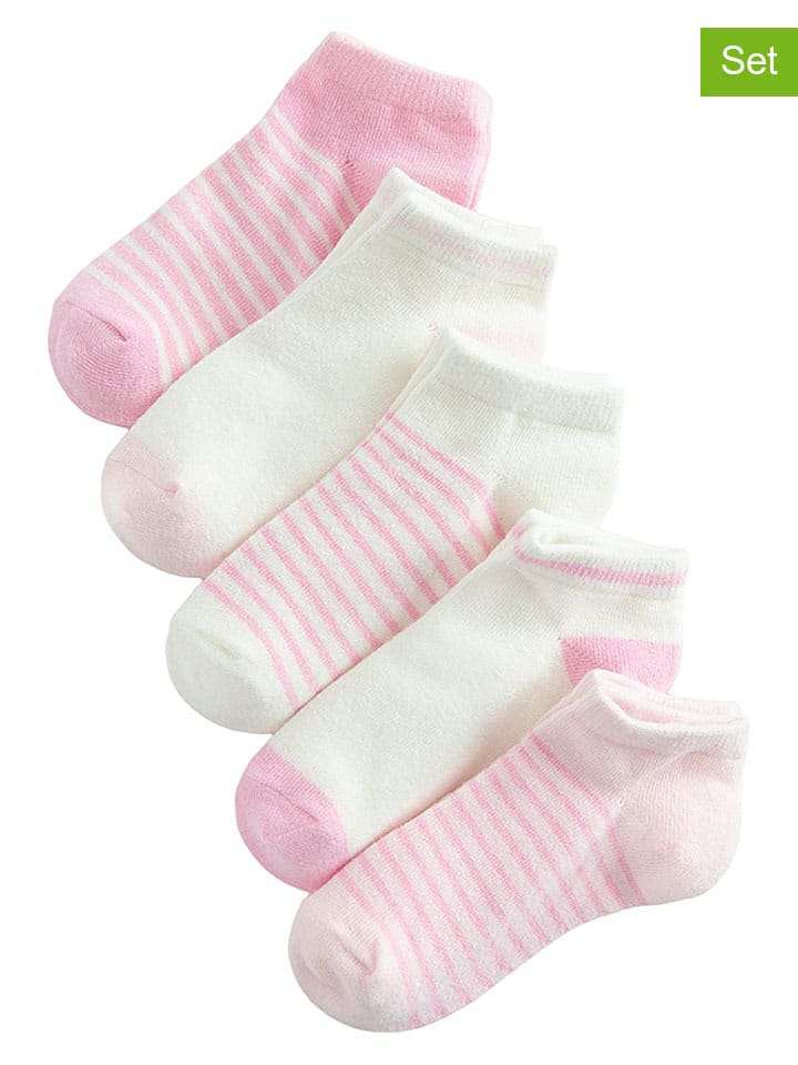 COOL CLUB Weiß/ Rosa 6600305 5er-Set: Socken in Weiß/ Rosa - 1