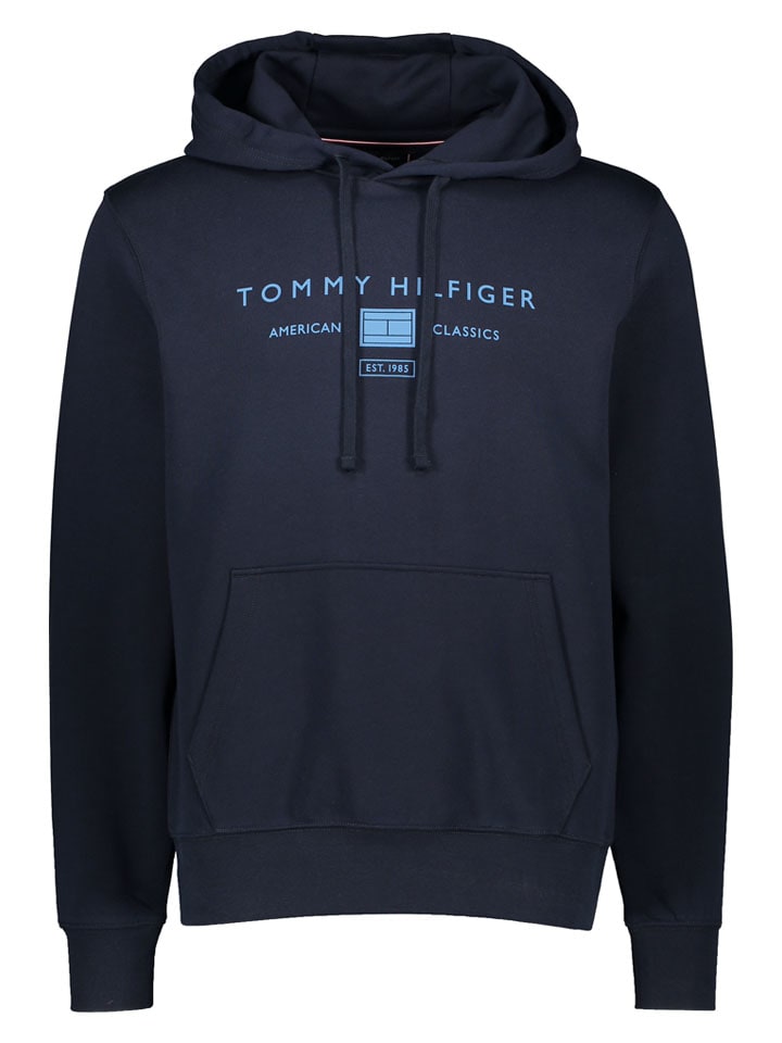 Mikina Tommy Hilfiger Dunkelblau 632477 Hoodie in Dunkelblau - 1