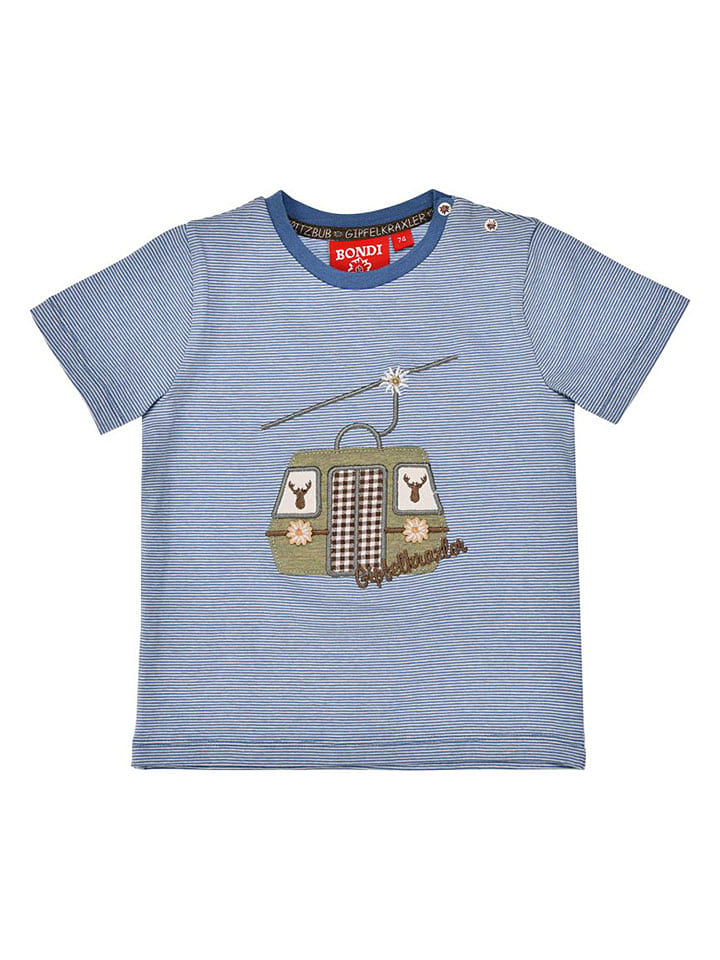 Tričko Bondi Hellblau/ Weiß 6091047 Shirt "Gondel" in Hellblau/ Weiß - 1