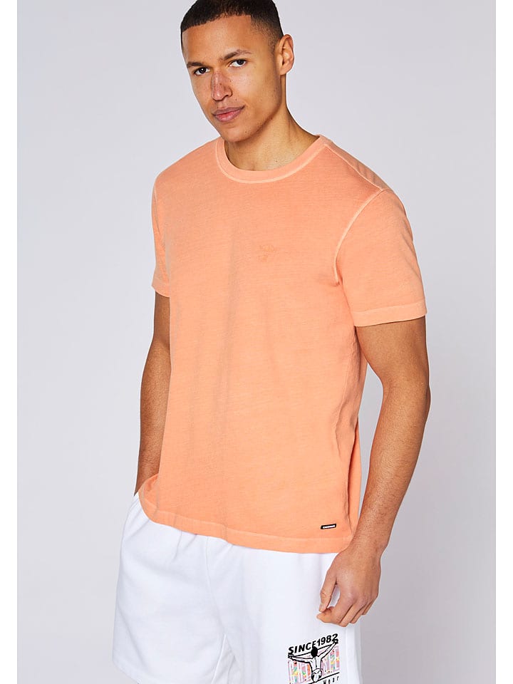 Tričko Chiemsee Orange 5009564 Shirt "Saltburn" in Orange - 4