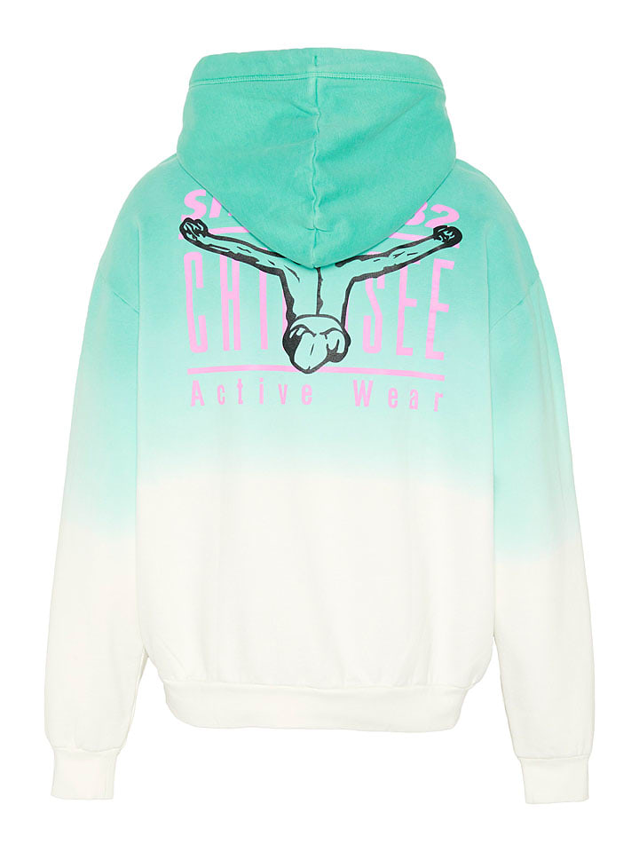 Mikina Chiemsee Türkis 7268577 Hoodie in Türkis - 6