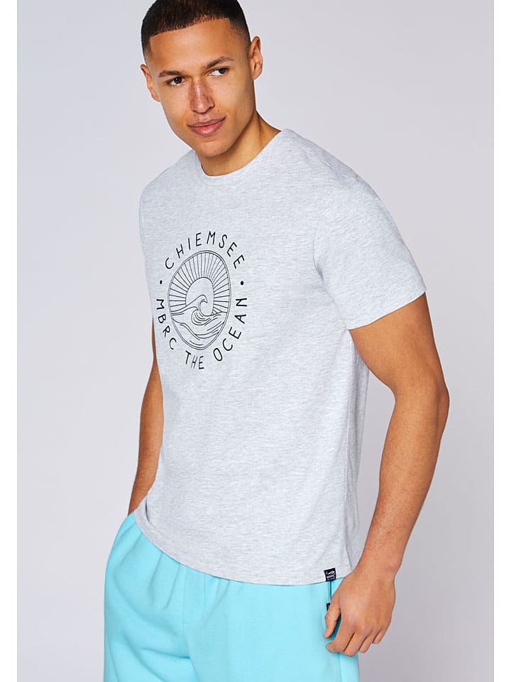 Tričko Chiemsee Grau 7242302 Shirt in Grau - 4