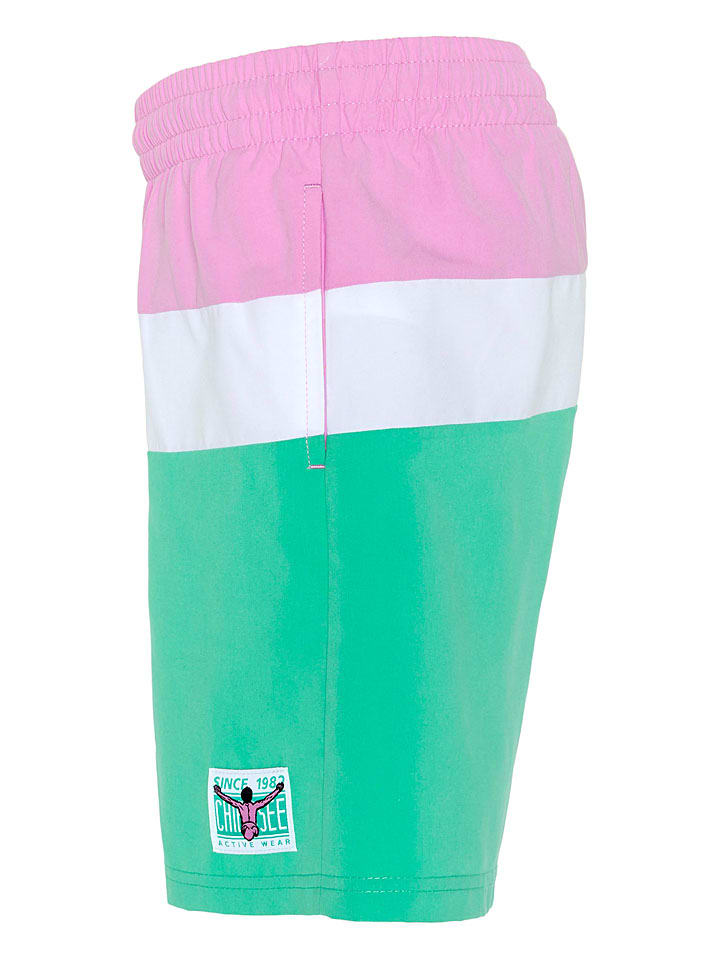 Chiemsee Türkis/ Rosa/ Weiß 8693890 Badeshorts in Türkis/ Rosa/ Weiß - 2