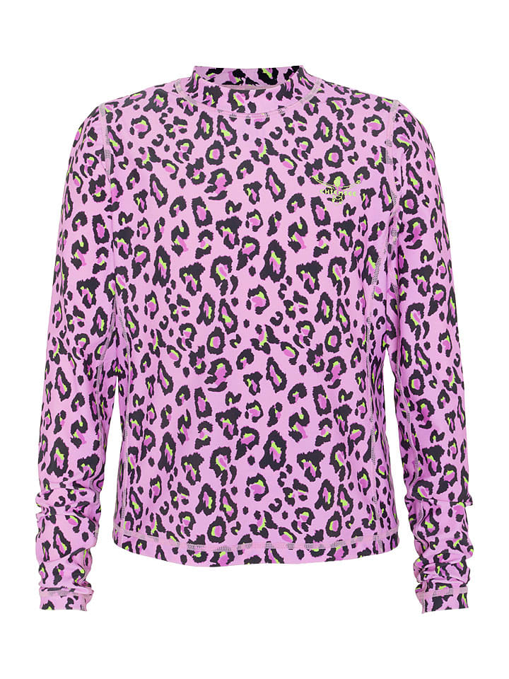 Chiemsee Rosa/ Schwarz 3948552 Badeshirt in Rosa/ Schwarz - 1
