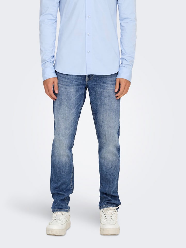 Džíny ONLY & SONS Blau 123382 Jeans "Onsweft" - Regular fit - in Blau - 2