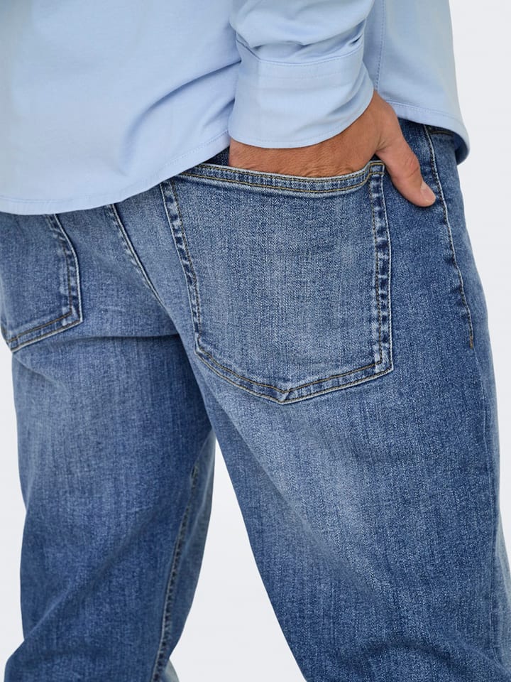 Džíny ONLY & SONS Blau 123382 Jeans "Onsweft" - Regular fit - in Blau - 3