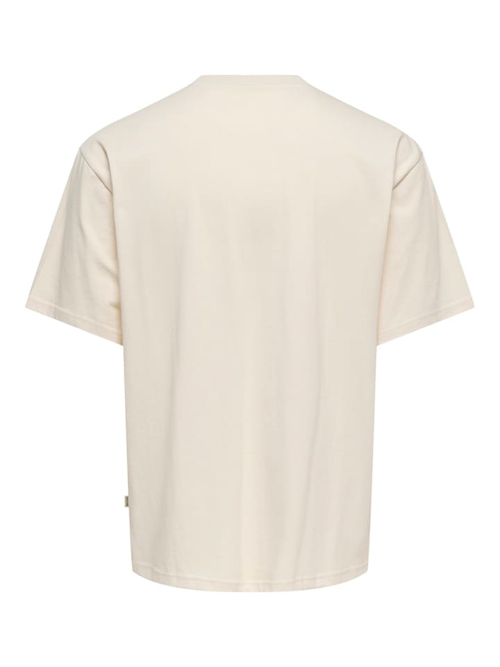 Tričko ONLY & SONS Beige 8189191 Shirt "Onsrico" in Beige - 2