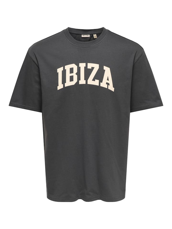 Tričko ONLY & SONS Anthrazit 1505996 Shirt "Onsrico" in Anthrazit - 1