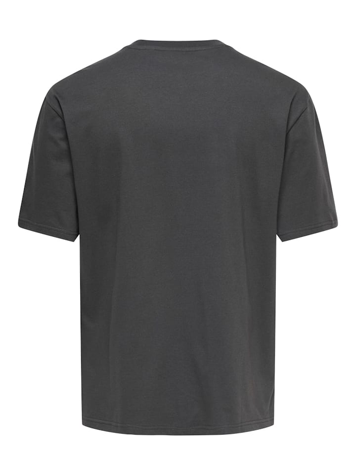 Tričko ONLY & SONS Anthrazit 1505996 Shirt "Onsrico" in Anthrazit - 2