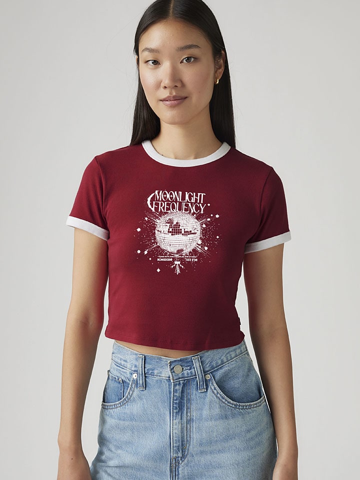 Tričko Levi's Bordeaux 4955318 Shirt in Bordeaux - 2