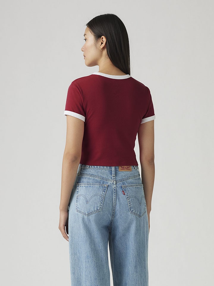 Tričko Levi's Bordeaux 4955318 Shirt in Bordeaux - 3