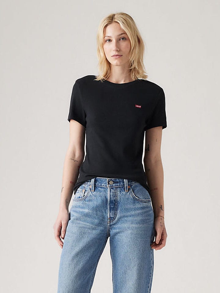 Tričko Levi's Schwarz 598101 Shirt "Essential" in Schwarz - 1