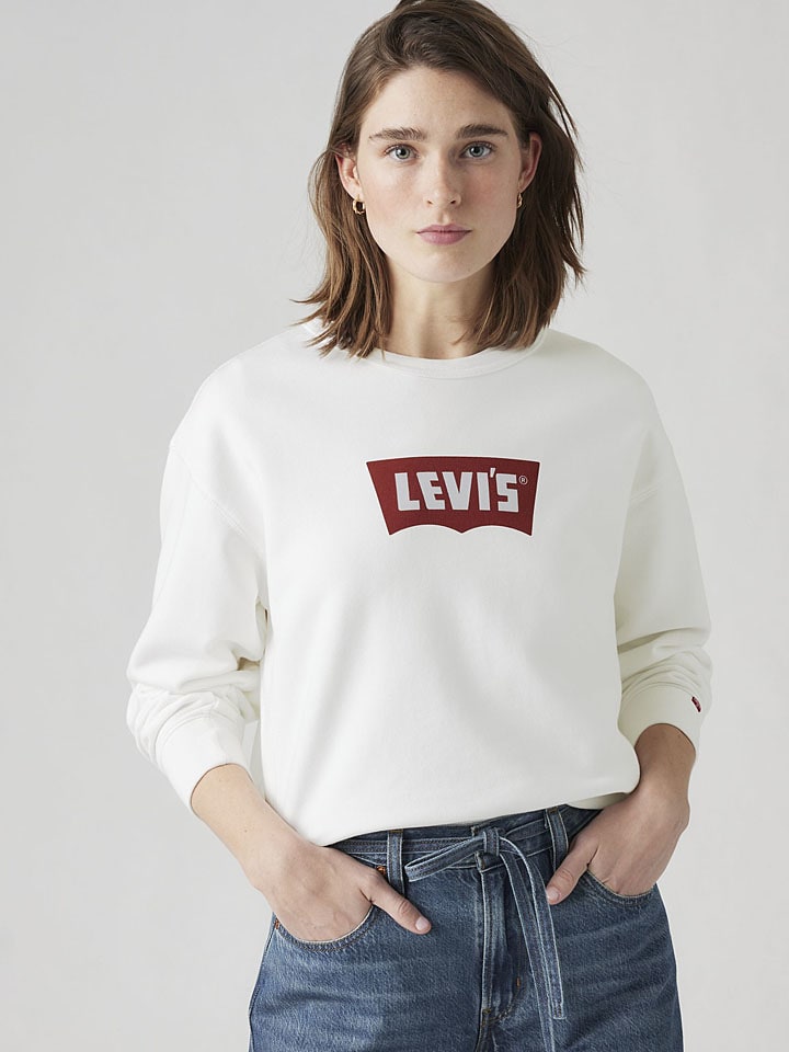 Mikina Levi's Weiß 1440294 Sweatshirt in Weiß - 2