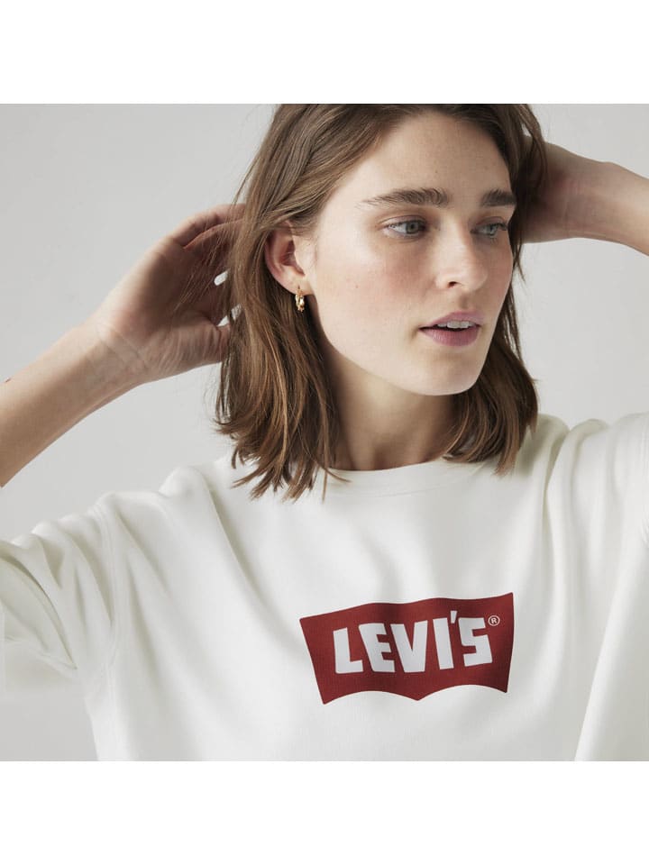Mikina Levi's Weiß 1440294 Sweatshirt in Weiß - 4