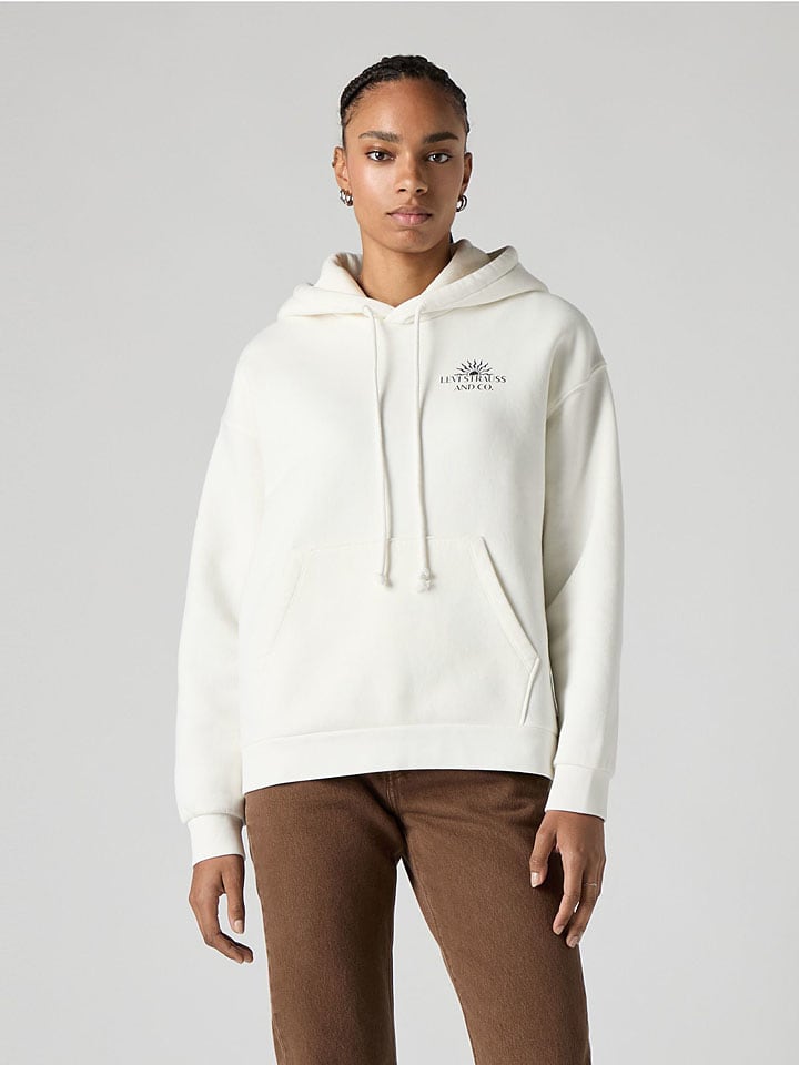 Mikina Levi's Weiß 381838 Hoodie in Weiß - 1