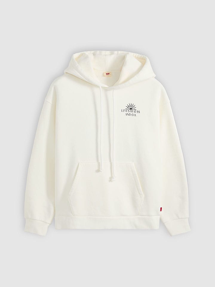 Mikina Levi's Weiß 381838 Hoodie in Weiß - 5