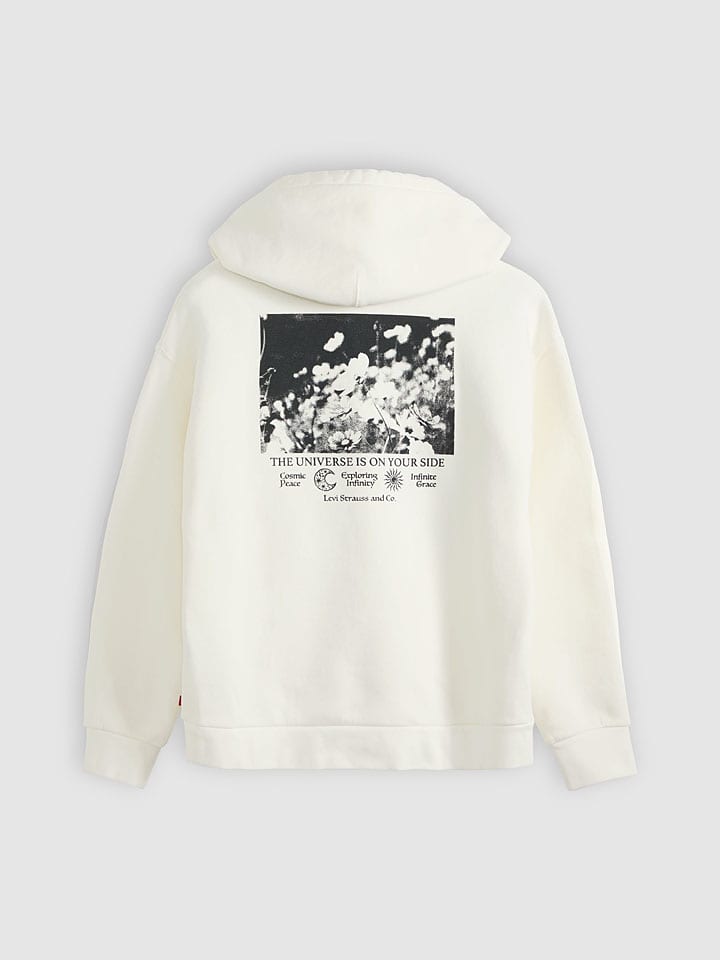Mikina Levi's Weiß 381838 Hoodie in Weiß - 6