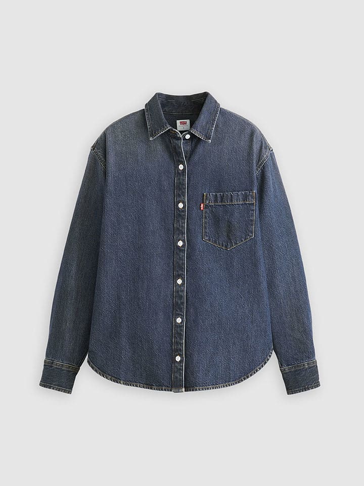 Košile Levi's Blau 9866660 Jeanshemd "Harlie Boyfriend" in Blau - 5
