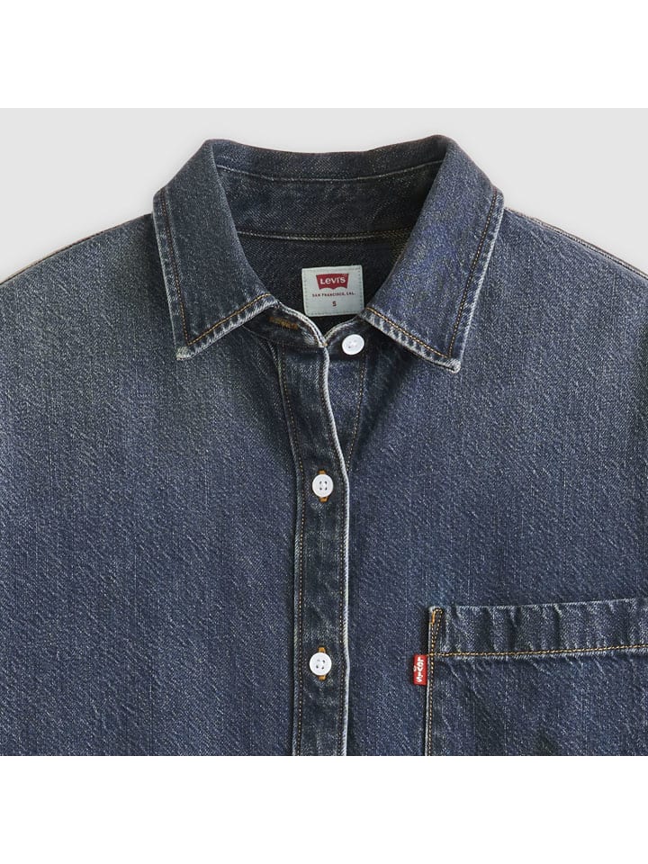 Košile Levi's Blau 9866660 Jeanshemd "Harlie Boyfriend" in Blau - 6