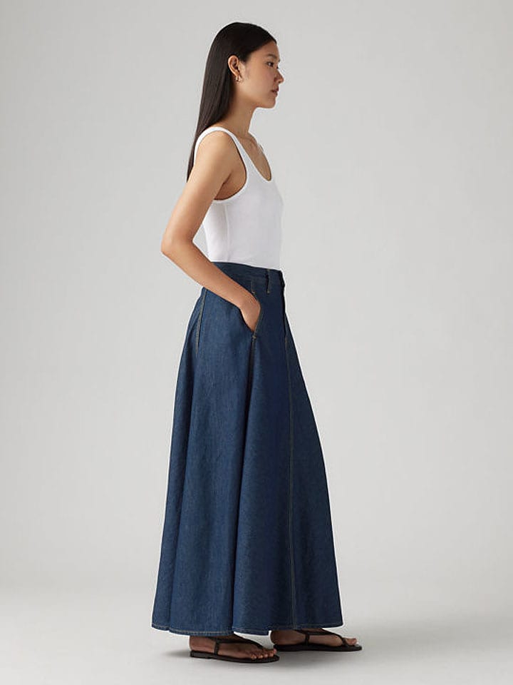 Levi's Dunkelblau 273139 Jeansrock in Dunkelblau - 3