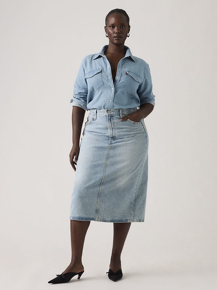 Levi's Hellblau 9711232 Jeansrock in Hellblau - 1