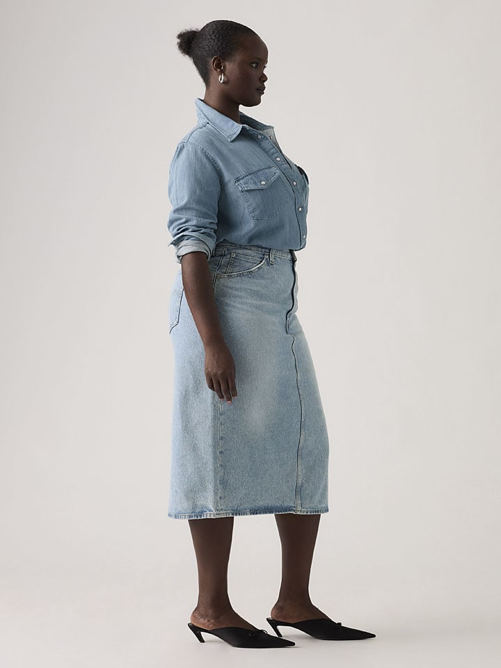 Levi's Hellblau 9711232 Jeansrock in Hellblau - 2