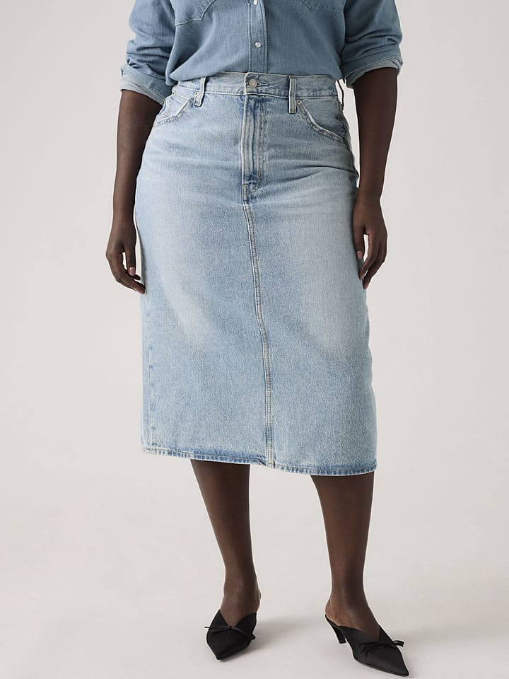 Levi's Hellblau 9711232 Jeansrock in Hellblau - 3