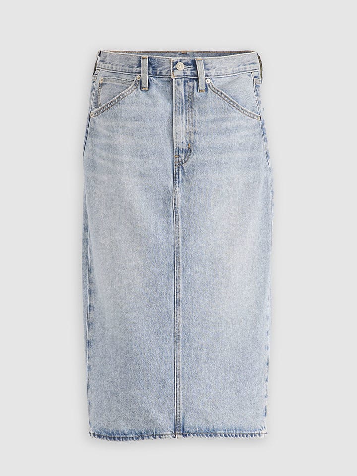 Levi's Hellblau 9711232 Jeansrock in Hellblau - 4