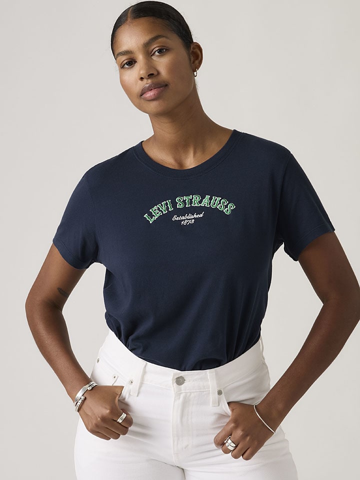 Tričko Levi's Dunkelblau 327633 Shirt "Favorite" in Dunkelblau - 3