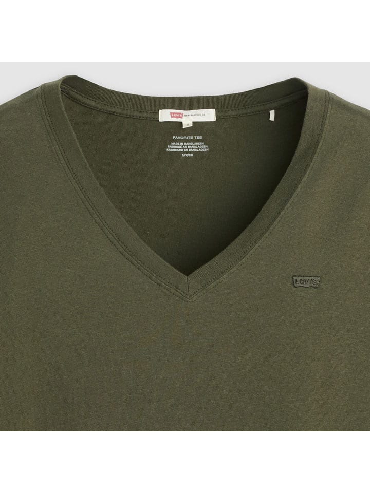 Tričko Levi's Khaki 5760568 Shirt "Favorite" in Khaki - 5
