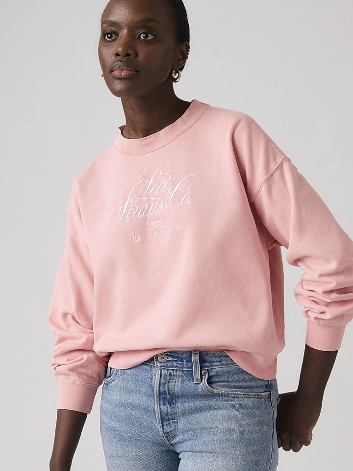Mikina Levi's Rosa 6734948 Sweatshirt in Rosa - 4