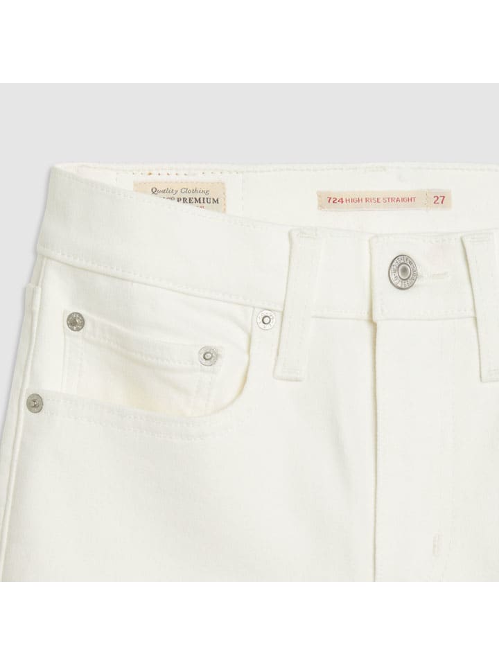 Džíny Levi's Weiß 1349248 Jeans "724" - Slim fit - in Weiß - 9