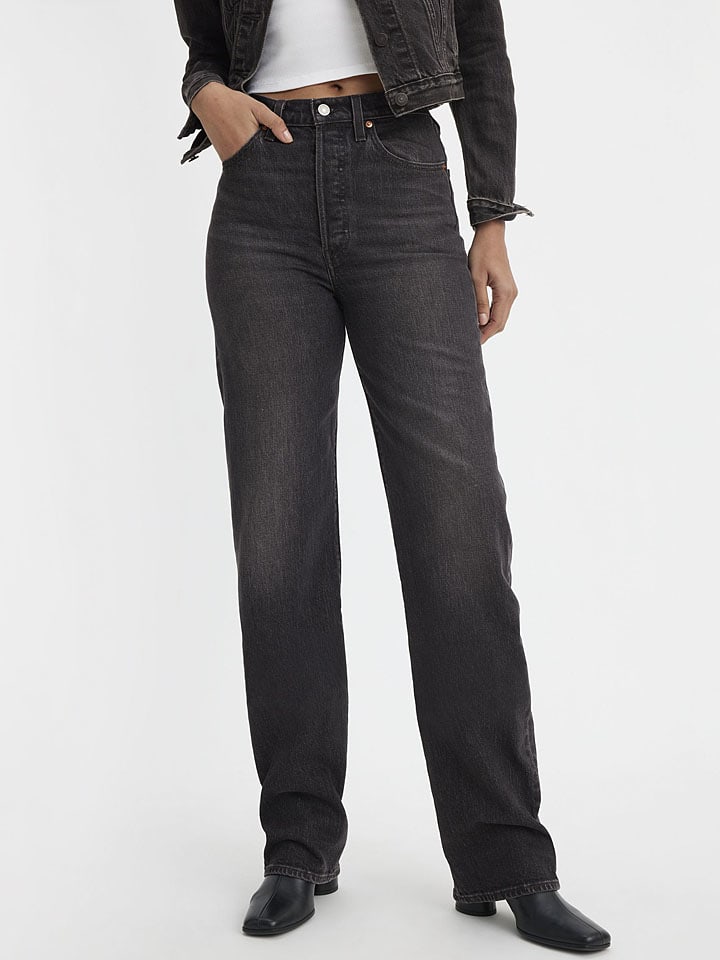 Džíny Levi's Anthrazit 5386799 Jeans "Ribcage" - Regular fit - in Anthrazit - 5