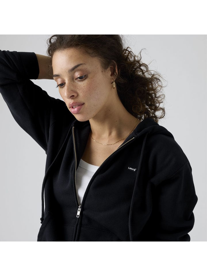 Mikina Levi's Schwarz 5362657 Sweatjacke in Schwarz - 4