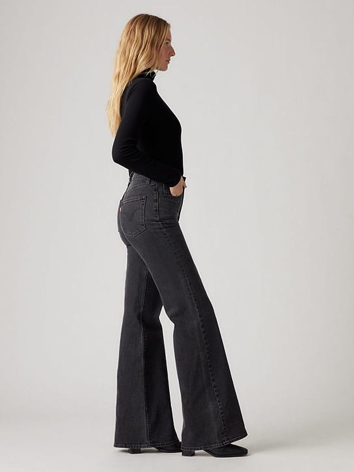 Džíny Levi's Anthrazit 6720648 Jeans "Ribcage" - Flared fit - in Anthrazit - 7