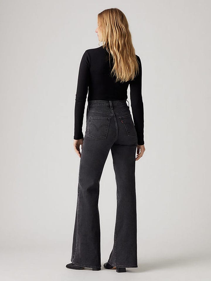 Džíny Levi's Anthrazit 6720648 Jeans "Ribcage" - Flared fit - in Anthrazit - 8