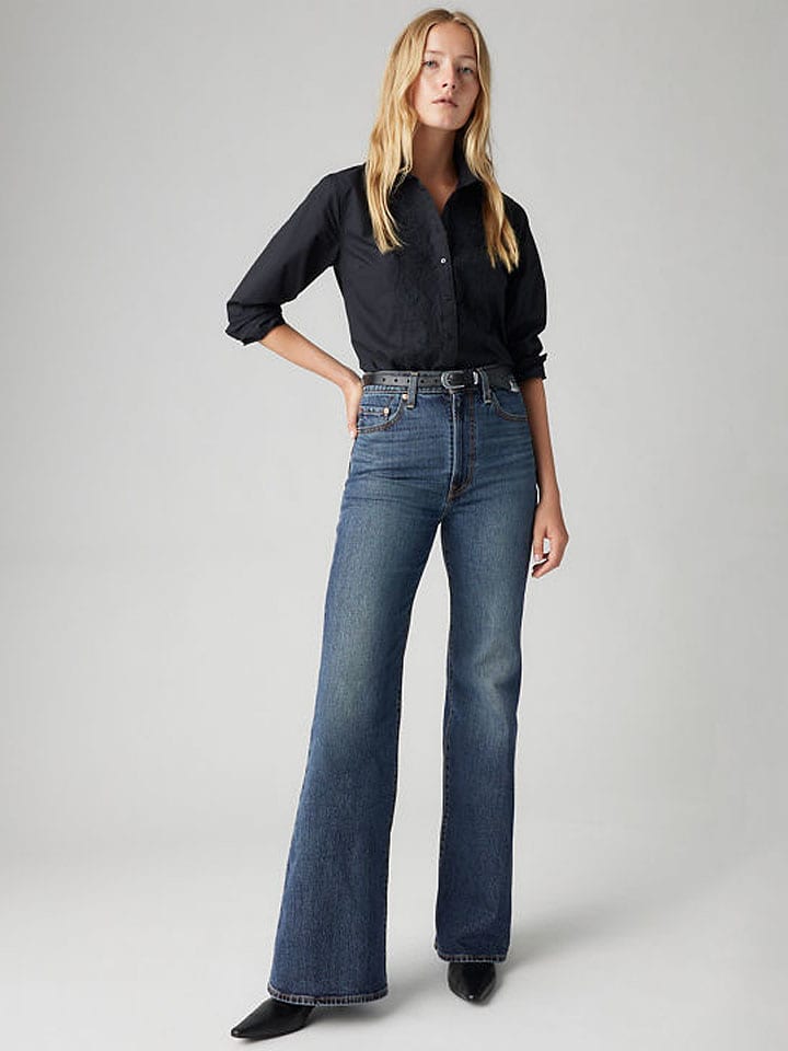 Džíny Levi's Dunkelblau 673184 Jeans "Ribcage" - Flared fit - in Dunkelblau - 2