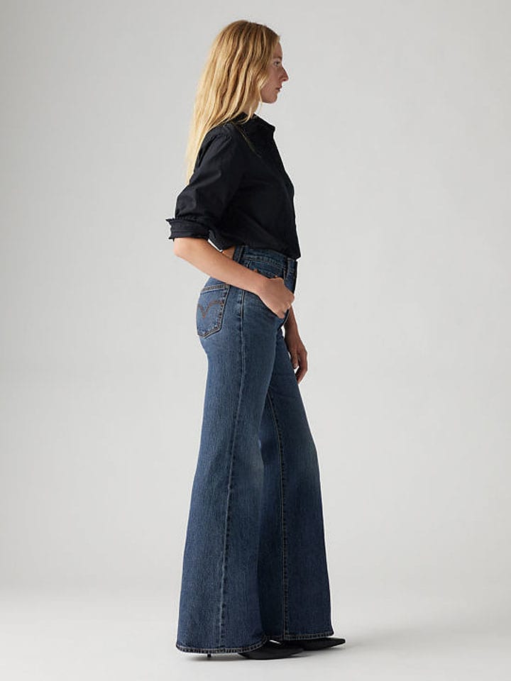 Džíny Levi's Dunkelblau 673184 Jeans "Ribcage" - Flared fit - in Dunkelblau - 3