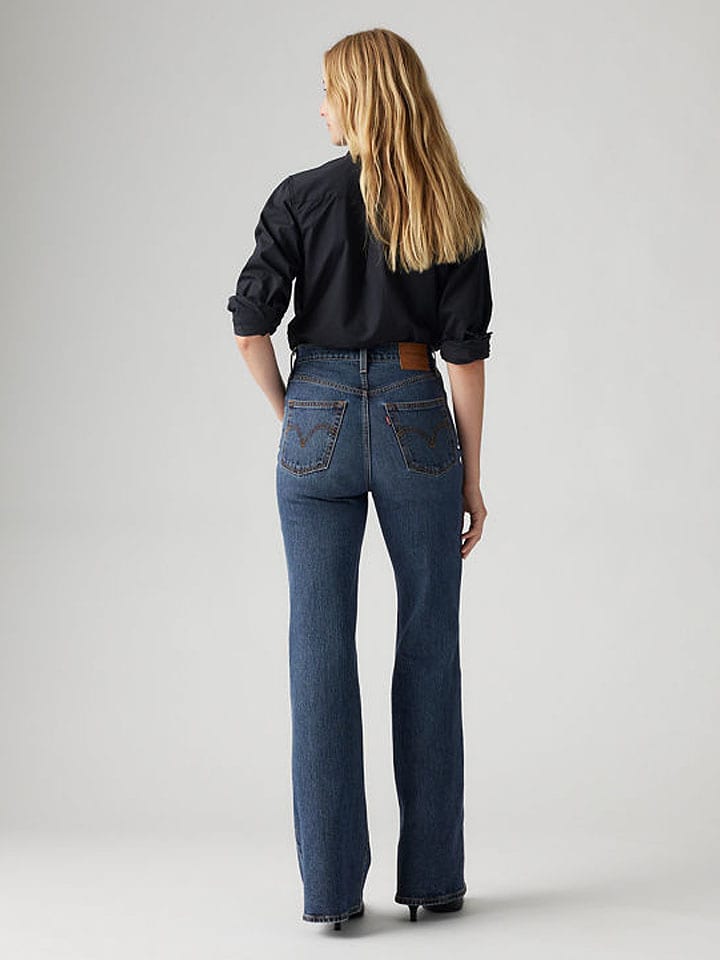 Džíny Levi's Dunkelblau 673184 Jeans "Ribcage" - Flared fit - in Dunkelblau - 4