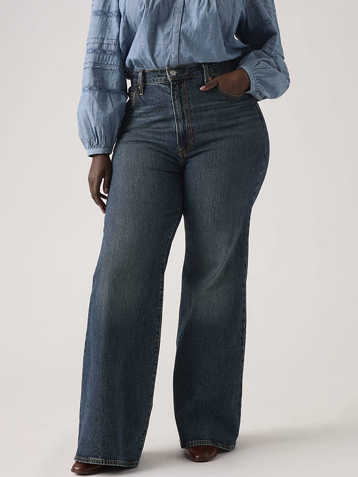 Džíny Levi's Dunkelblau 673184 Jeans "Ribcage" - Flared fit - in Dunkelblau - 6
