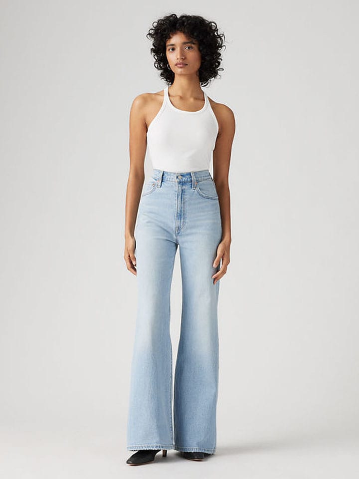 Džíny Levi's Hellblau 3548695 Jeans "Ribcage" - Flared fit - in Hellblau - 2