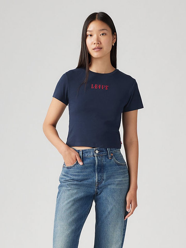 Tričko Levi's Dunkelblau 2408735 Shirt in Dunkelblau - 1