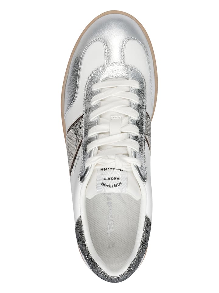 Tenisky Tamaris Silber/ Weiß 1001651 Sneakers in Silber/ Weiß - 6